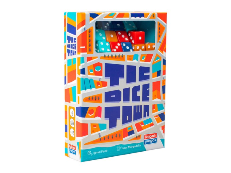 JUEGO FALOMIR TIC DICE TOWN 32566