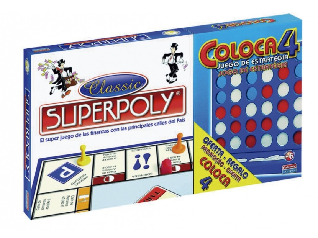 JUEGO FALOMIR SUPERPOLY EURO 1500 + COLOCA 4