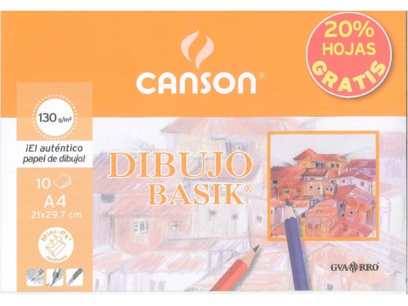 LAMINA D PACK A-4 400110486 10-H LISAS 130 GR