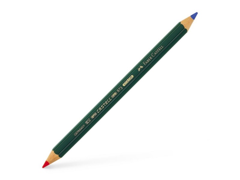 LAPIZ BICOLOR FABER  873=117500 GRUESO unidad*