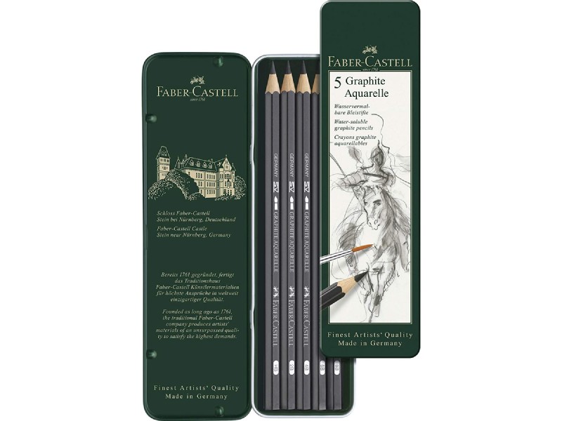 LAPIZ FABER 117805 C/5 GRAPHITE AQUARELLE