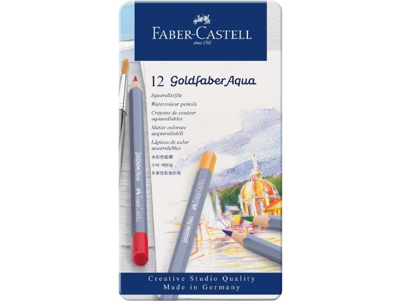 LAPIZ FABER ACUARELABLE C/12 114612 GOLDFABER AQUA