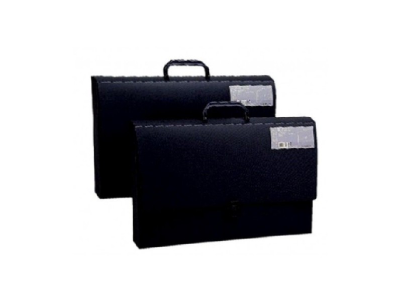 MALETIN ASA FOLDERMATE 587NG A-3 3 CM NEGRO