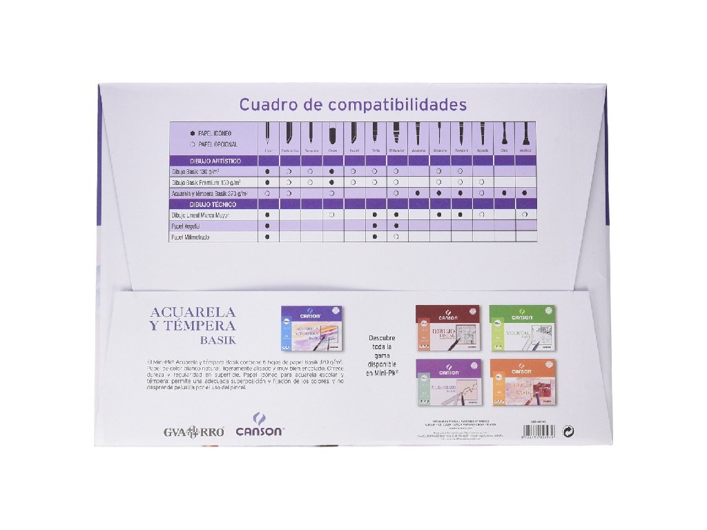 LAMINA D PACK A-3 200402393 6 H ACUARELA