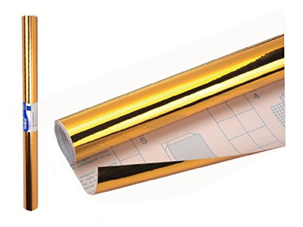 PLASTICO ADHESIVO SADIPAL 0,5x3 M. ORO 12239