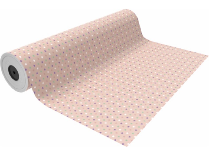 PAPEL REGALO R/62 BASIKA 01101268 BEIGE ESTRELLAS