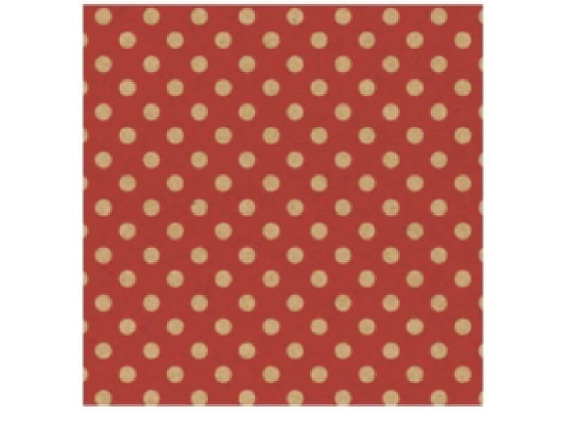 PAPEL REGALO R/31 BASIKA 91105033 ROJO PUNTOS MARR