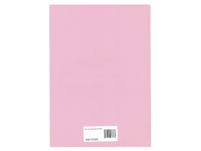 PAPEL 80 GR. A-4 500-H GUARRO ROSA
