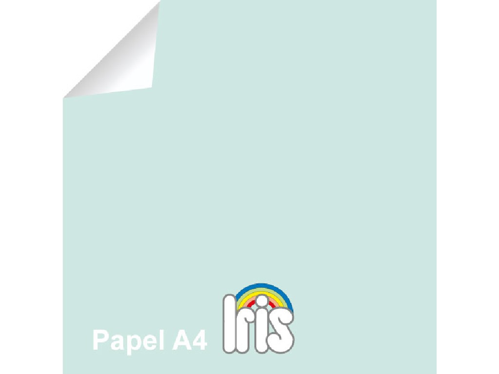 PAPEL 80 GR. A-4 100-H GUARRO VERDE PASTEL 401754