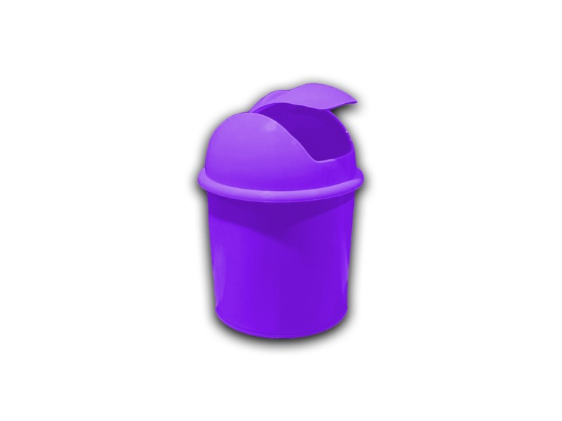 PAPELERA ESCOLAR 12183 C/TAPA VIOLETA