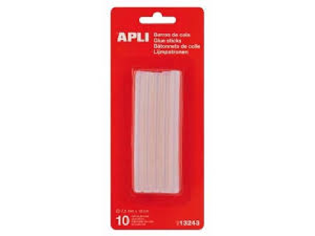 PEGAMENTO APLI COLA SILICONA BLIST/10 BARRAS 13243