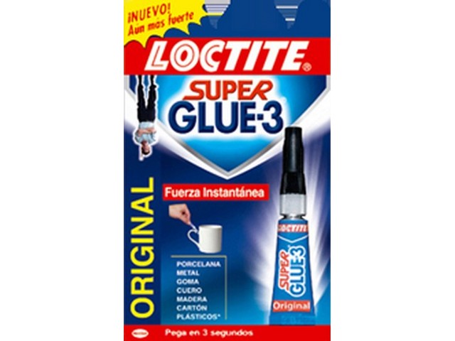 PEGAMENTO SUPER GLUE 3 LOCTITE 3 GR TUBO
