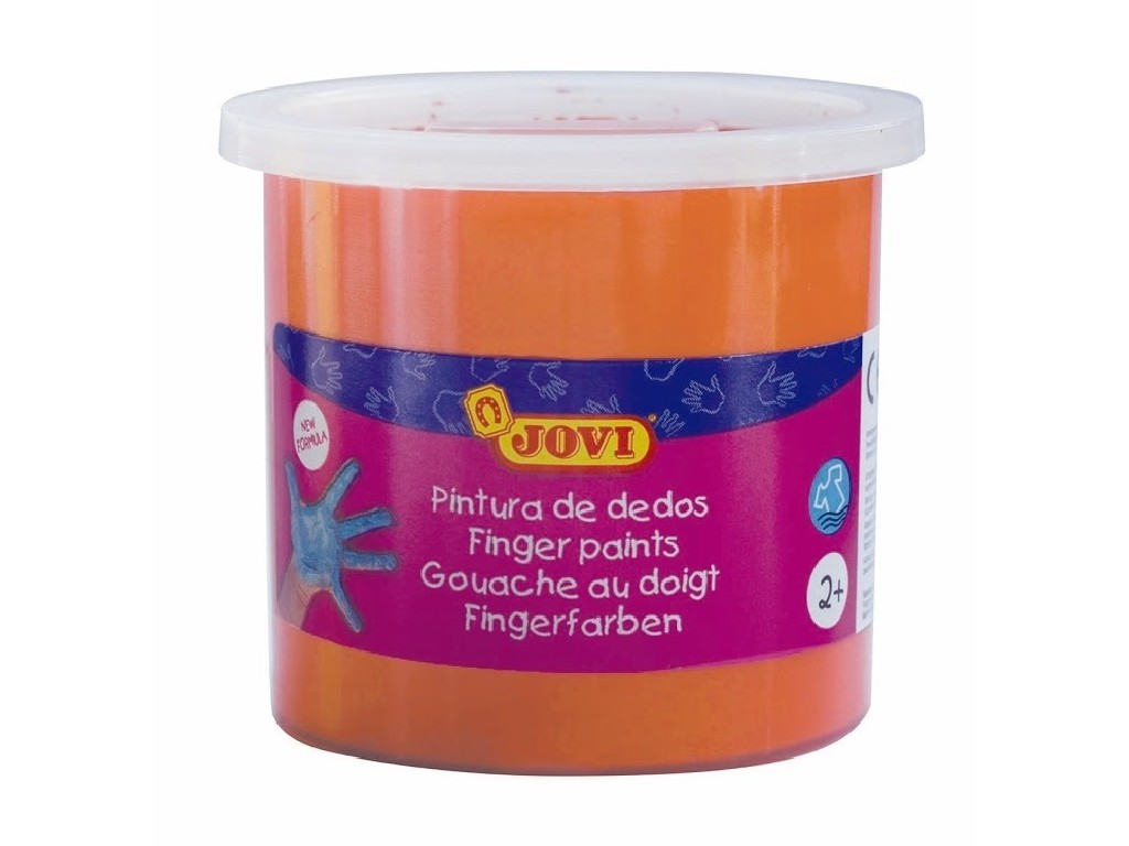 PINTURA DEDOS 125 CC C/5 560 NARANJA 56006