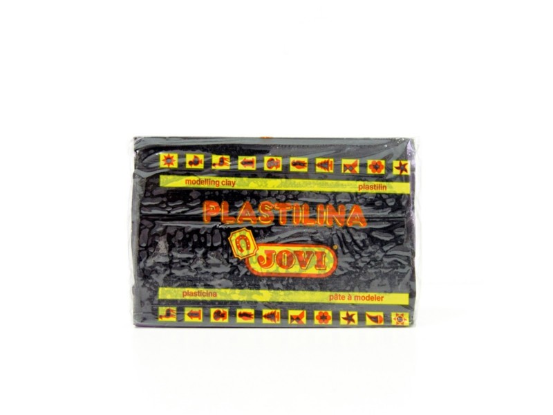 PLASTILINA JOVI 72 NEGRO 72/15 unidad* /