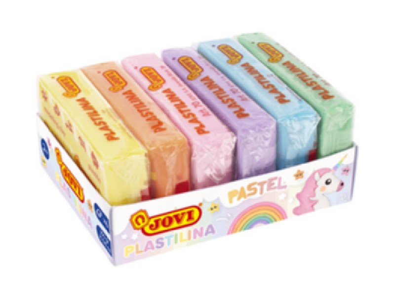 PLASTILINA JOVI 70 PASTEL C/ 6 PASTILLAS 70/6P