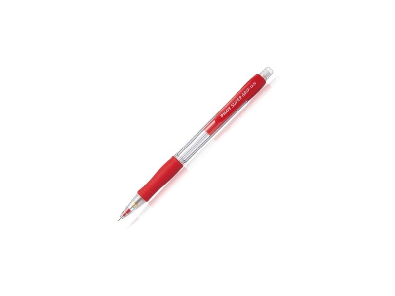 PORTAMINAS PILOT H-185-SL SUPERGRIP ROJO