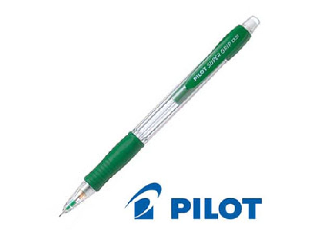 PORTAMINAS PILOT H-185-SL SUPERGRIP VERDE