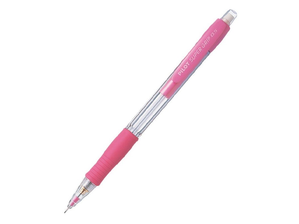 PORTAMINAS PILOT H-185-SL SUPERGRIP ROSA