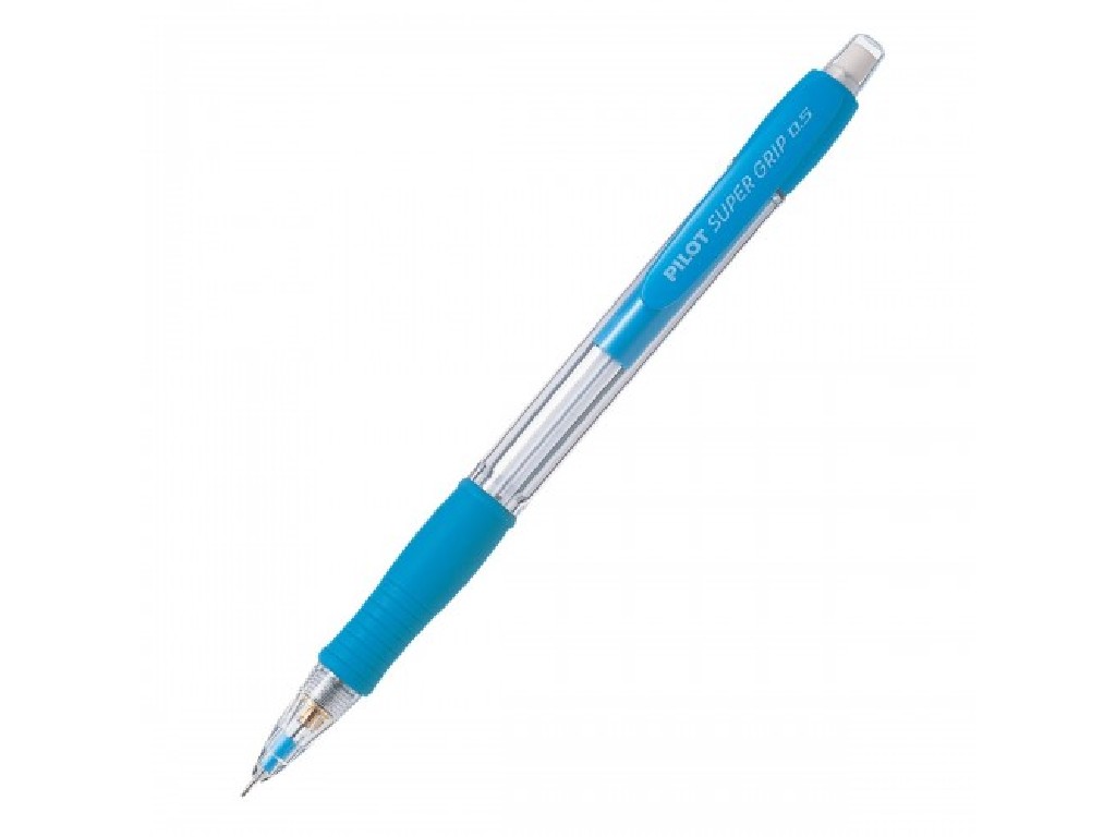 PORTAMINAS PILOT H-185-SL SUPERGRIP AZUL TURQUESA