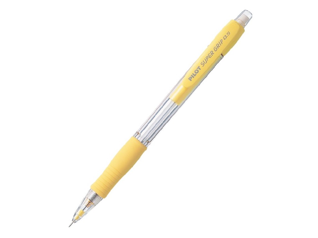 PORTAMINAS PILOT H-185-SL SUPERGRIP AMARILLO