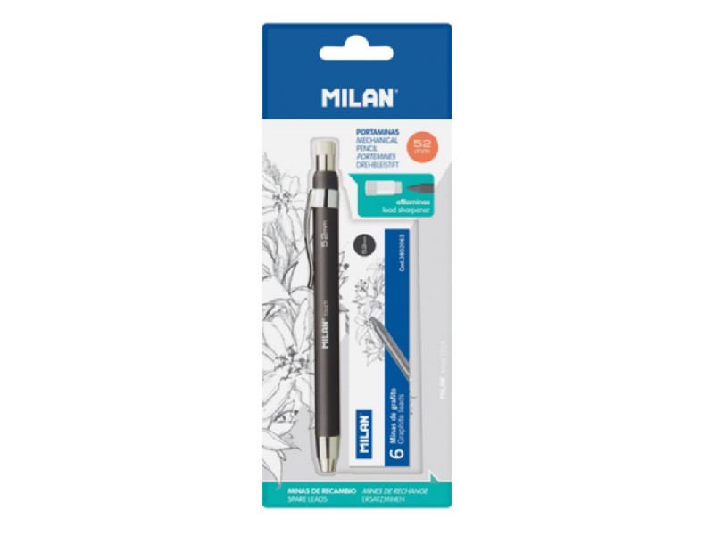 PORTAMINAS MILAN BWM10353 5,2 MM + MINAS