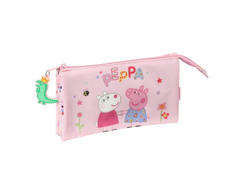 PORTATODO SAFTA 812272744 PEPPA PIG FUN TRIPLE