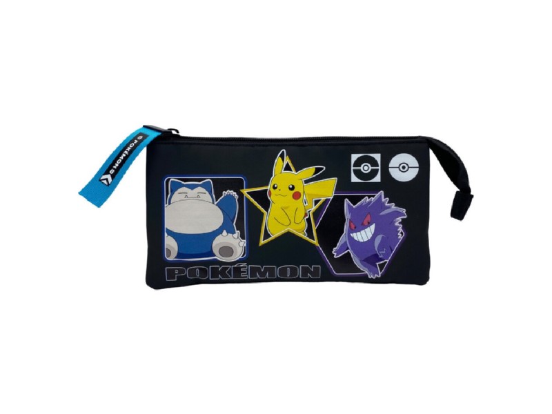 PORTATODO C.P. POKEMON TRIPLE GEO PT2013PK