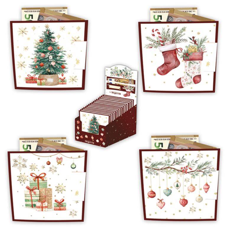 POSTAL ARGUVAL BILLETERO NAVIDAD 43874 C/48 UNIDAD