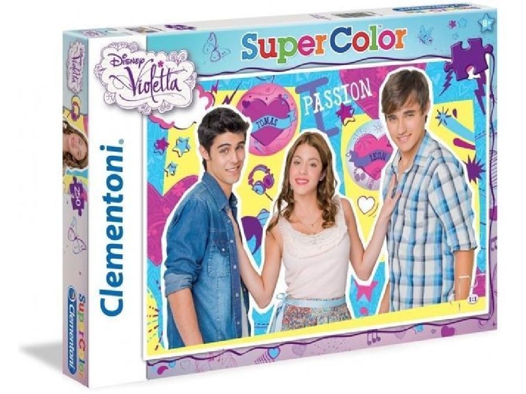 PUZZLE CLEMENTONI    60 PIEZAS VIOLETTA 08404