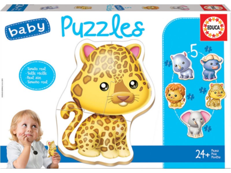 PUZZLE EDUCA    2 A 5 PIEZAS 14197 BABY ANIMALES 