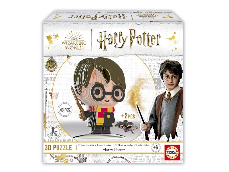 PUZZLE EDUCA   43 PIEZAS 19499 HARRY POTTER 3D