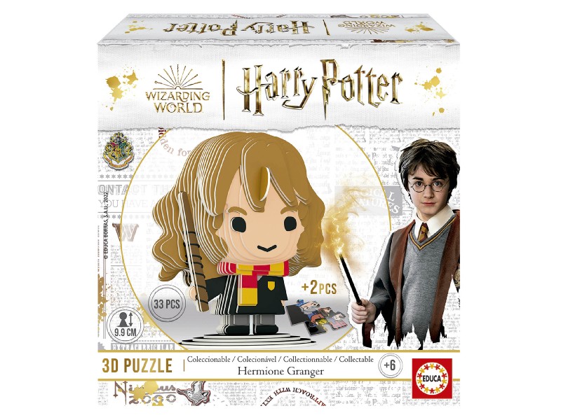 PUZZLE EDUCA   33 PIEZAS 19500 HARRY POTTER 3D