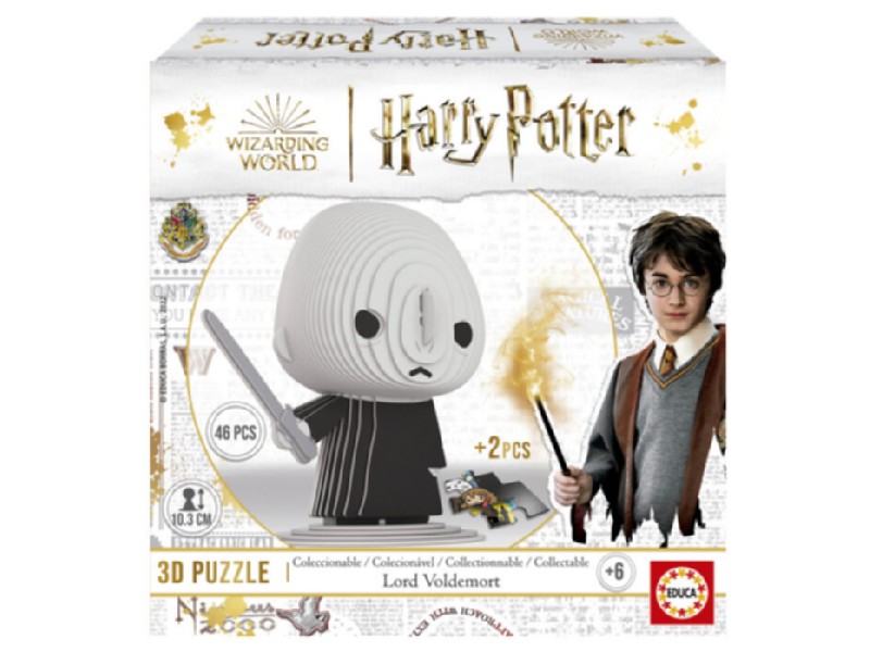 PUZZLE EDUCA   46 PIEZAS 19502 HARRY POTTER 3D
