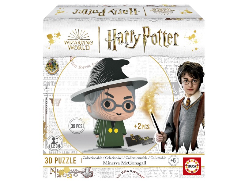 PUZZLE EDUCA   39 PIEZAS 19503 HARRY POTTER 3D