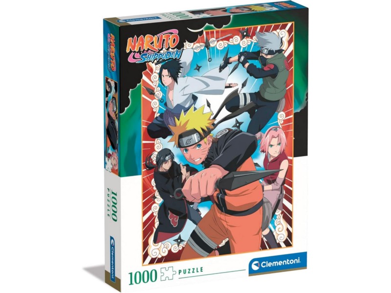 PUZZLE CLEMENTONI 1.000 PIEZAS 39833 NARUTO HQC