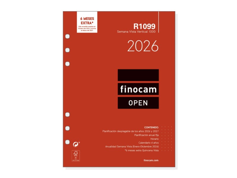 RECAMBIO AG. FINOCAM R-1099 2026 S/V