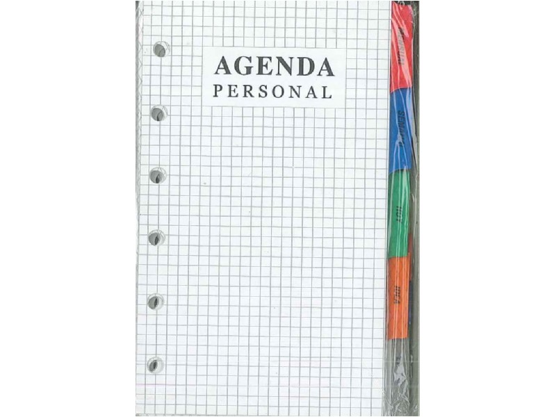 RECAMBIO AGENDA POESSA PEQUEÑO PERPETUA