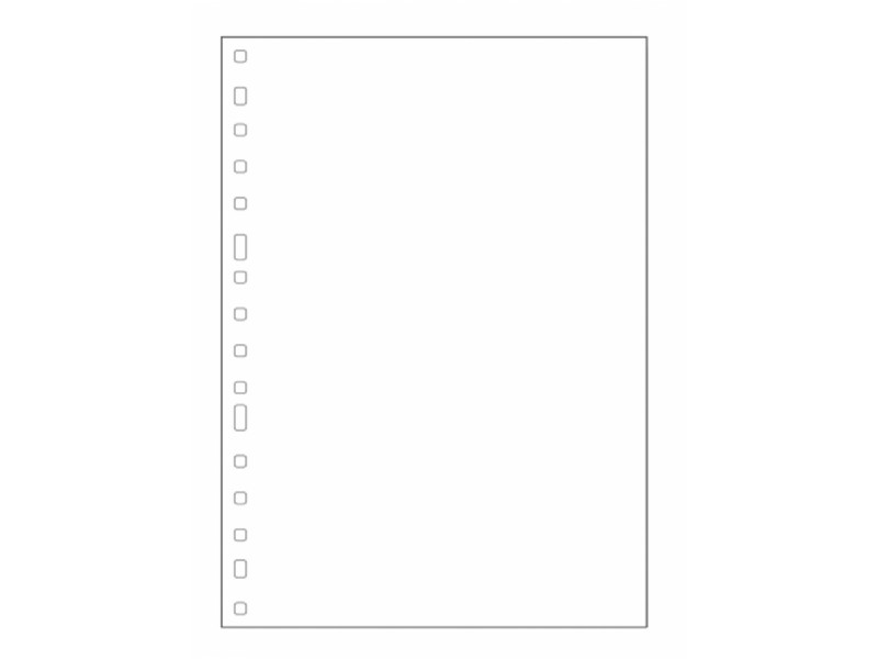 REC. MULTIFIN 3005 BLANCO LISO Fº NATURAL 16/A