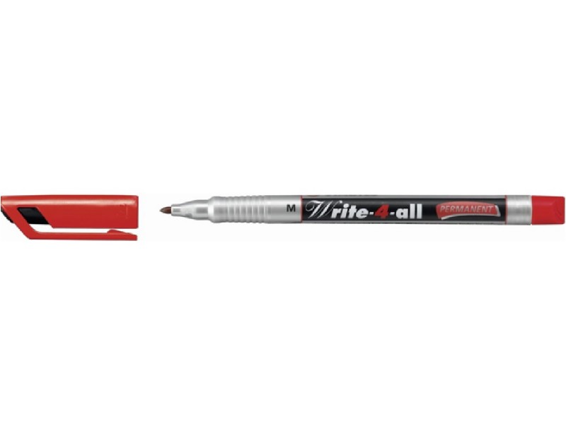 ROTULADOR STABILO WRITE-4-ALL PUNTA M ROJO