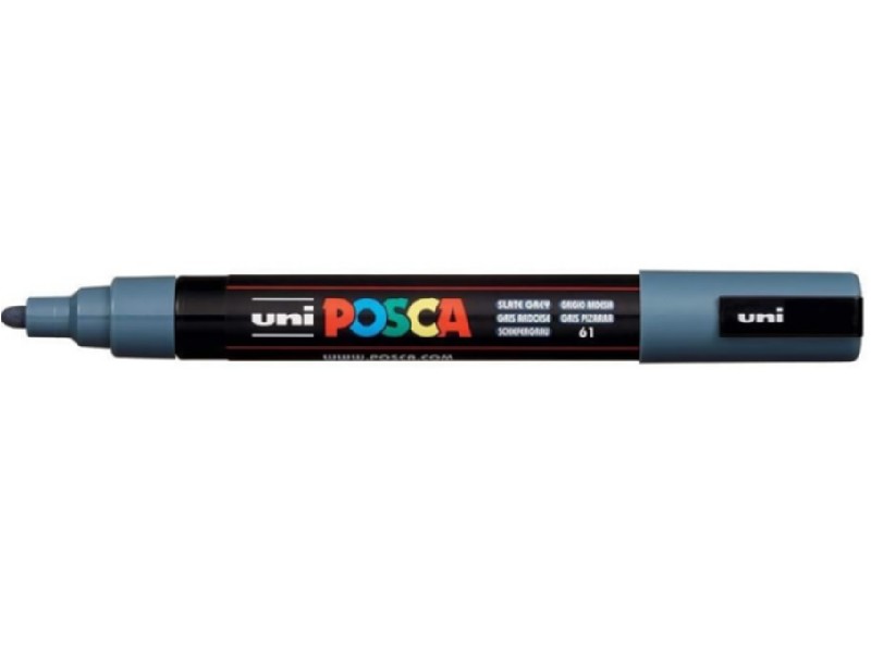ROTULADOR UNI-BALL POSCA PC5M GRIS PIZARRA Nº 61