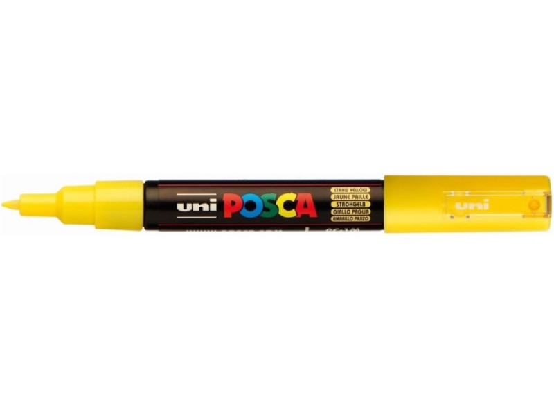 ROTULADOR UNI-BALL POSCA PC1M AMARILLO PAJIZO Nº73