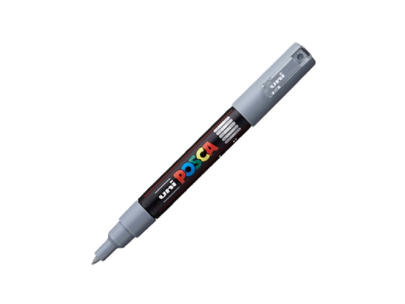 ROTULADOR UNI-BALL POSCA PC1M GRIS Nº 37