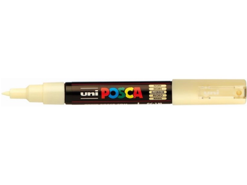 ROTULADOR UNI-BALL POSCA PC1M MARFIL Nº 46