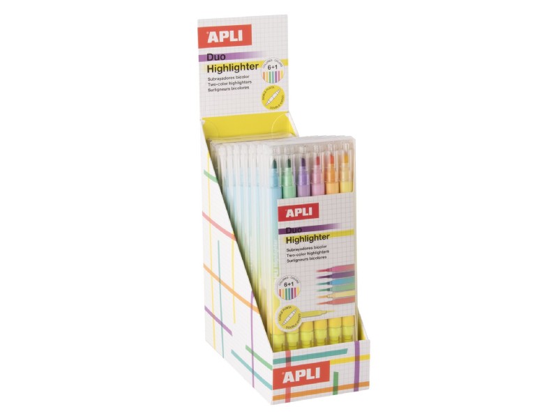 ROTULADOR FLUOR.APLI 20551 DUO HIGHLIGHTER EXPO/10
