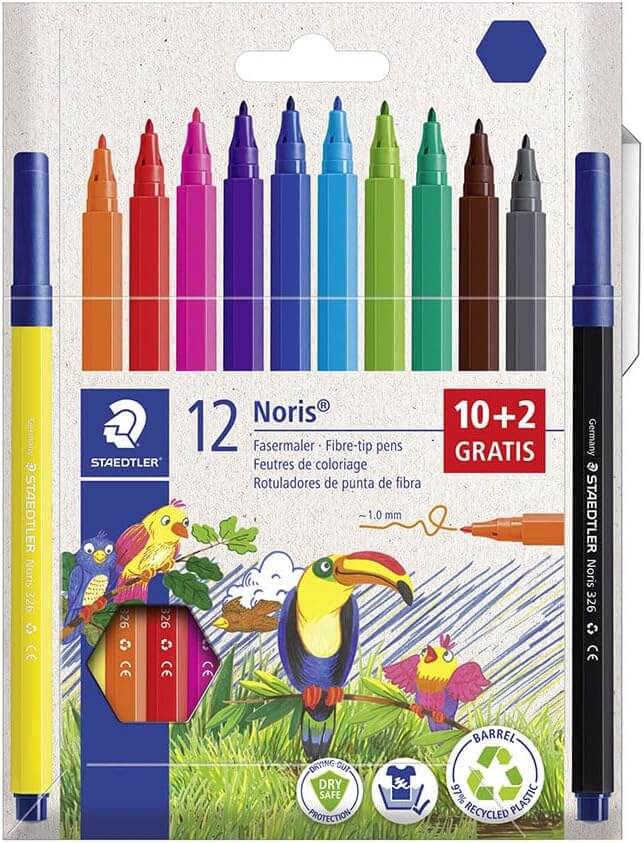 ROTULADOR STAEDTLER 326 B/12 NORIS 326C12