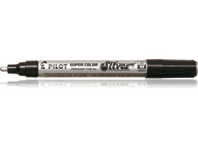 ROTULADOR PILOT PLATA MEDIO SCSM
