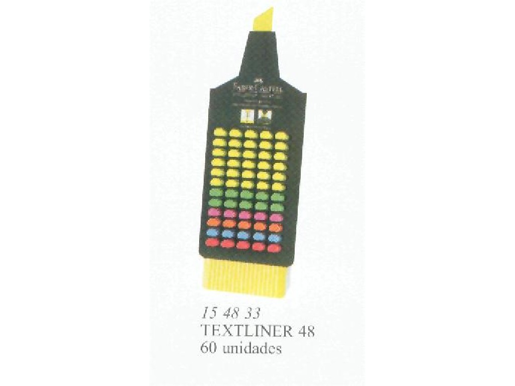 ROTULADOR FLUOR.FABER 48 EXPO. 60 SURTIDOS 154833