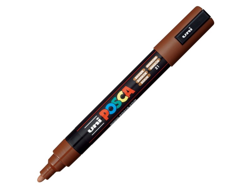 ROTULADOR UNI-BALL POSCA PC5M MARRON Nº 21