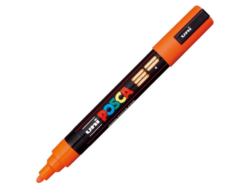 ROTULADOR UNI-BALL POSCA PC5M NARANJA Nº 4