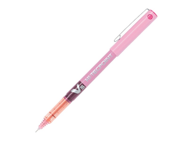ROTULADOR PILOT V-5 PASTEL ROSA UNIDAD